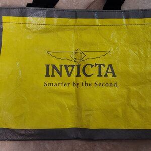 INVICTA Promo Reusable Fabric/Plastic Tote Bag